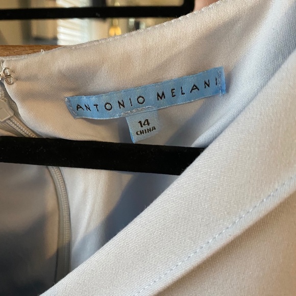 NWT Antonio Melani Light Blue Simmons Dress - Picture 2 of 6